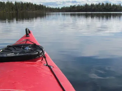 Kajak i Funäsdalssjön