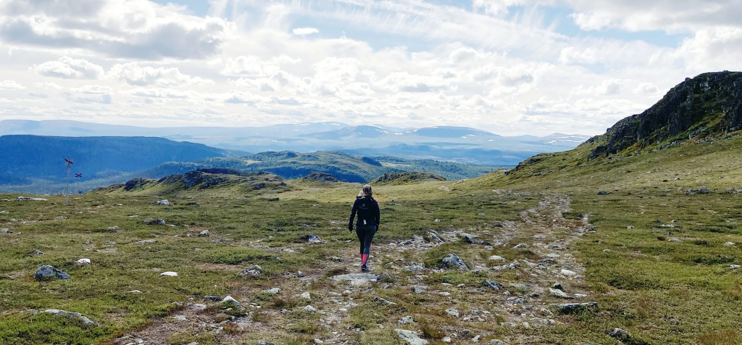 Vandring på Anåfjället