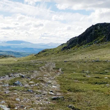 Vandring på Anåfjället