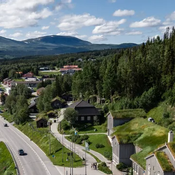 Vy över Funäsdalen